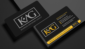 Business Card Design by Creations Box 2015 for Kuebler Advisory Group, LLC | Design: #32716352