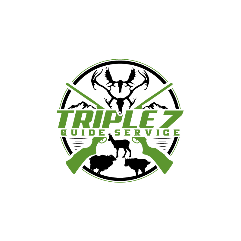 Logo Design by Twig Creation for Triple 7 Guide Service | Design #32679929