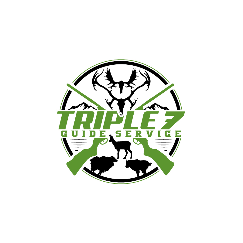 Logo Design by Twig Creation for Triple 7 Guide Service | Design #32679930