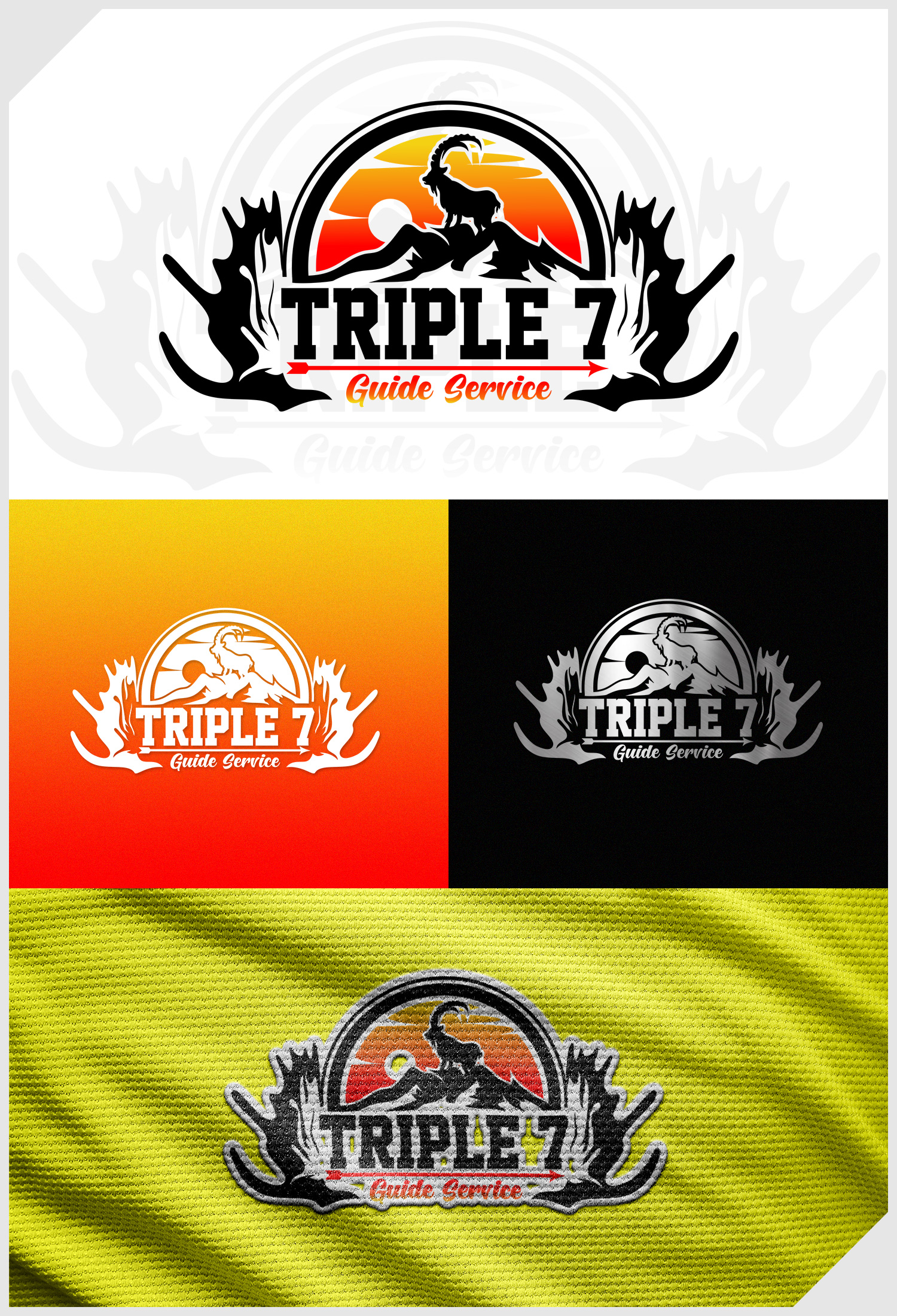 Design de Logo par IDesign1606 pour Triple 7 Guide Service | Design #32682923