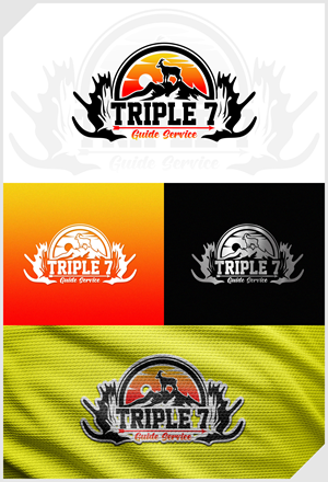 Logo Design by IDesign1606 for Triple 7 Guide Service | Design: #32689860