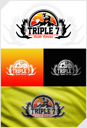 Logo Design by IDesign1606 for Triple 7 Guide Service | Design: #32689862
