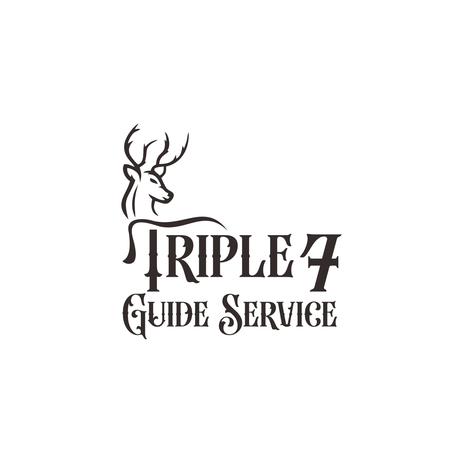 Diseño de Logo por Apache Kretek para Triple 7 Guide Service | Diseño #32664073