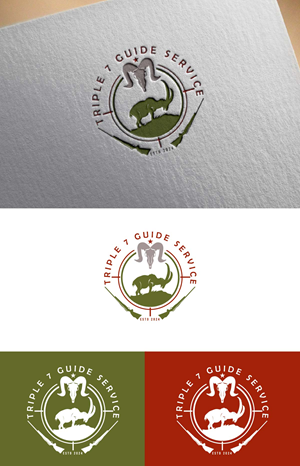 Diseño de Logo por fly  design para Triple 7 Guide Service | Diseño: #32657549