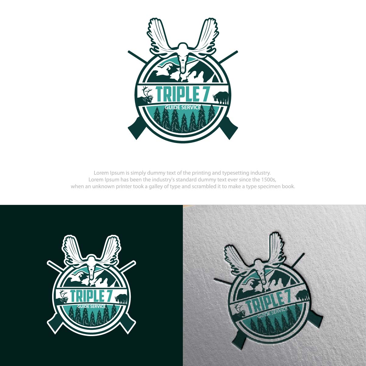 Diseño de Logo por fly  design para Triple 7 Guide Service | Diseño #32682763