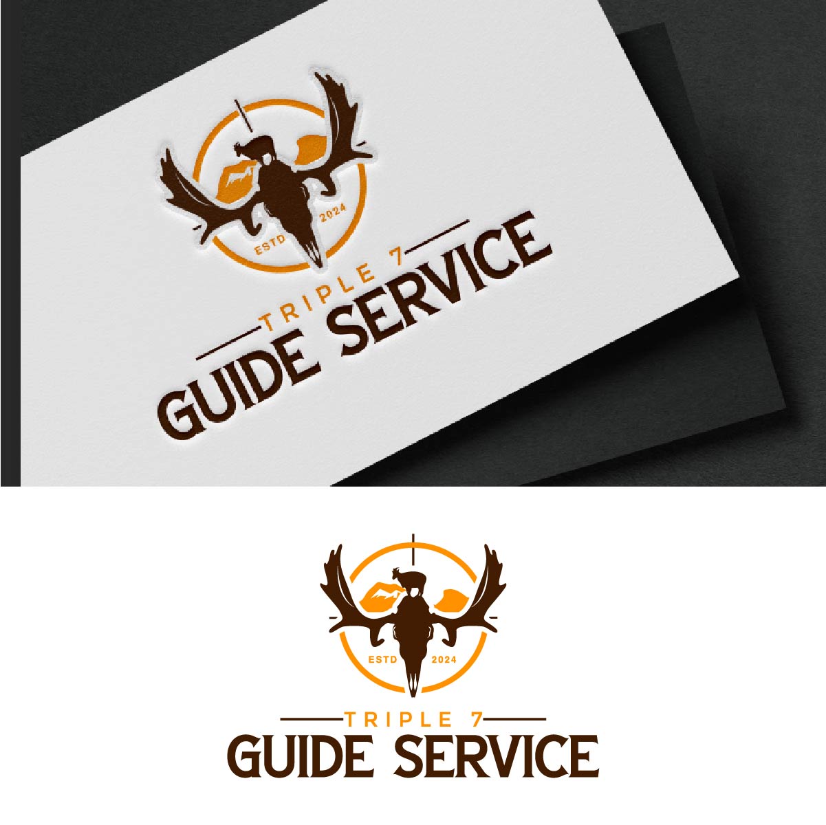 Diseño de Logo por fly  design para Triple 7 Guide Service | Diseño #32683227