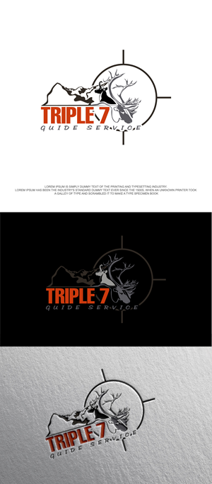 Diseño de Logo por fly  design para Triple 7 Guide Service | Diseño: #32711093