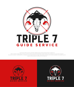 Diseño de Logo por DesignLima para Triple 7 Guide Service | Diseño: #32670443