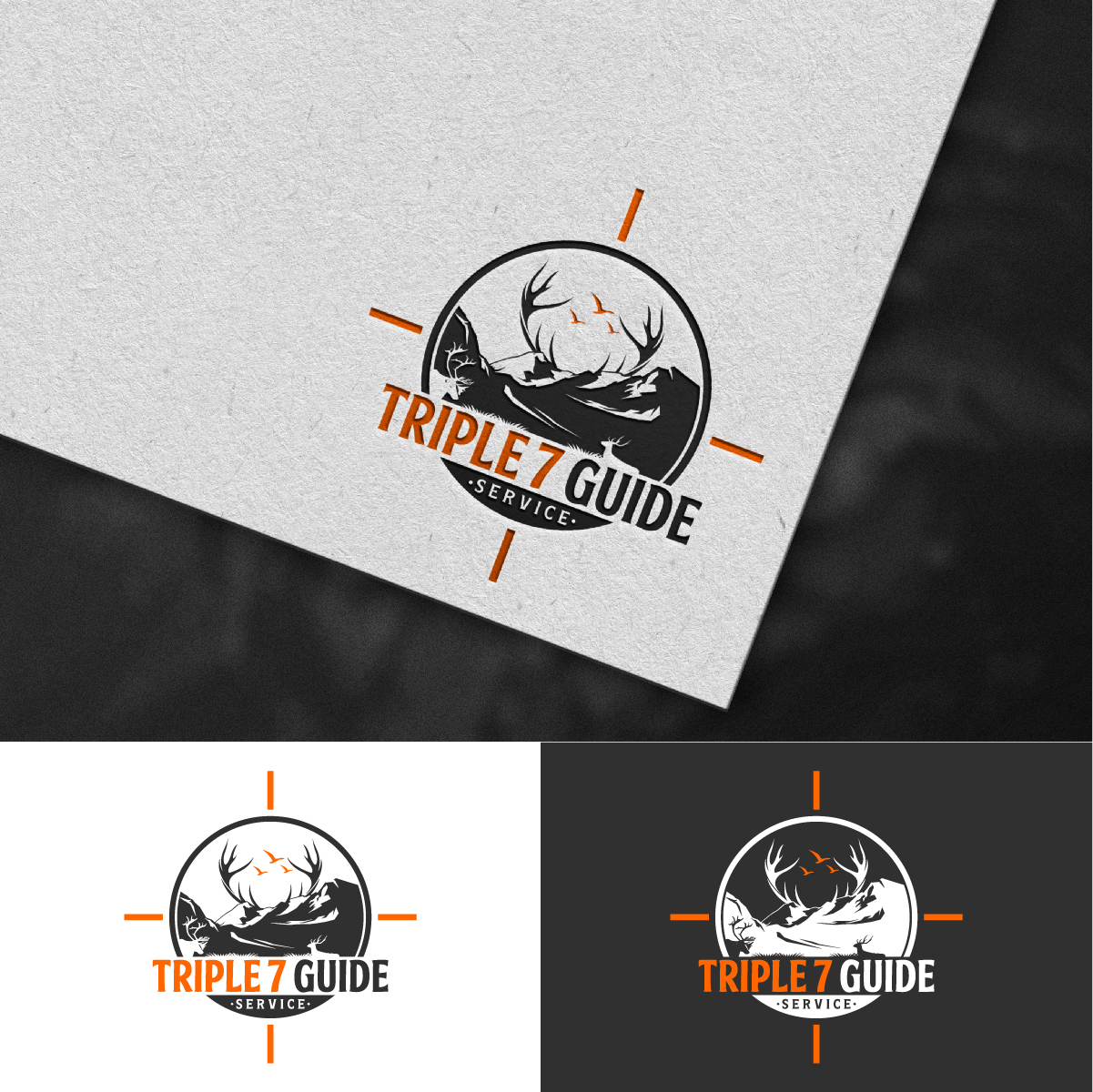 Logo Design by DesignLima for Triple 7 Guide Service | Design #32680879