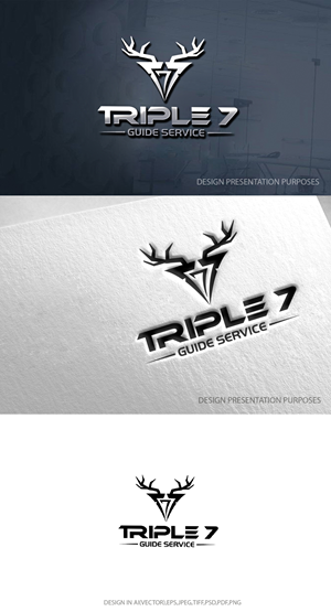 Design de Logo par zebronicgraphic pour Triple 7 Guide Service | Design : #32656892