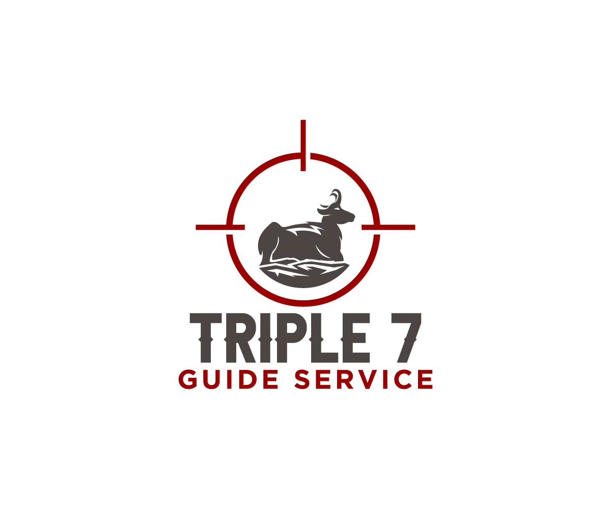 Logo Design by Ansh Design for Triple 7 Guide Service | Design #32657677