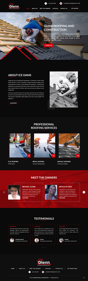 Web Design by pb for this project | Design: #32659809