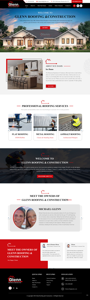 Web Design by pb for this project | Design #32659811