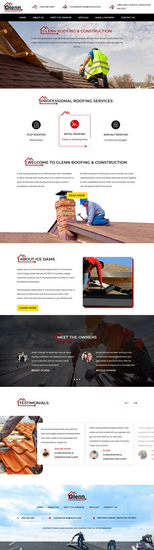 Web Design by pb for this project | Design: #32659821
