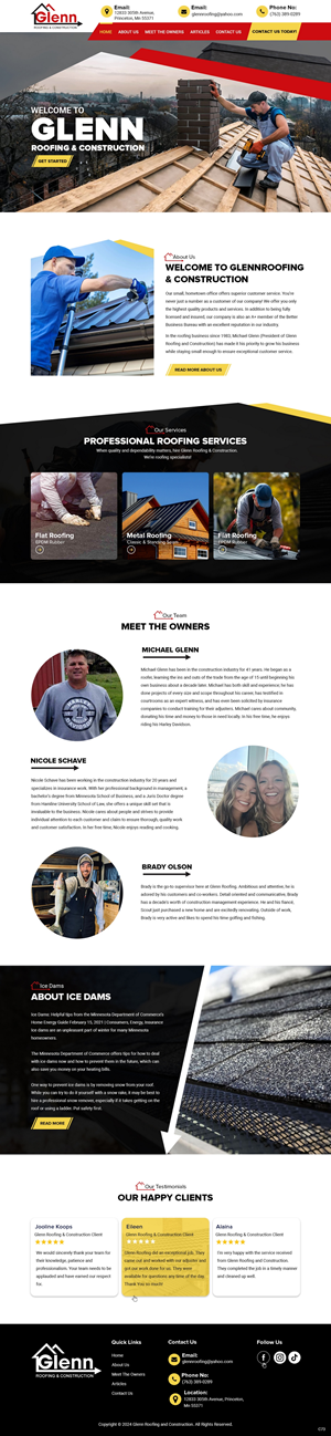 Web Design by pb for this project | Design: #32659824