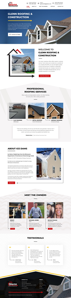 Web Design by pb for this project | Design: #32659830