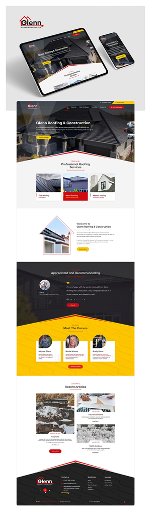 Web Design by Ved Web Services for this project | Design #32658614