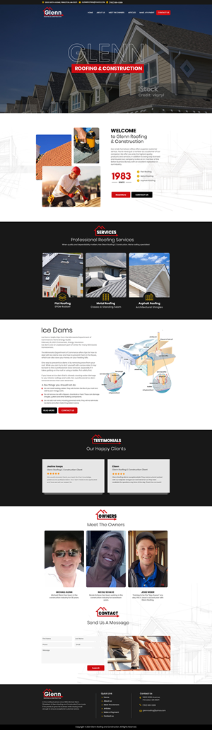Web Design by Dream Logo Design for this project | Design: #32657256