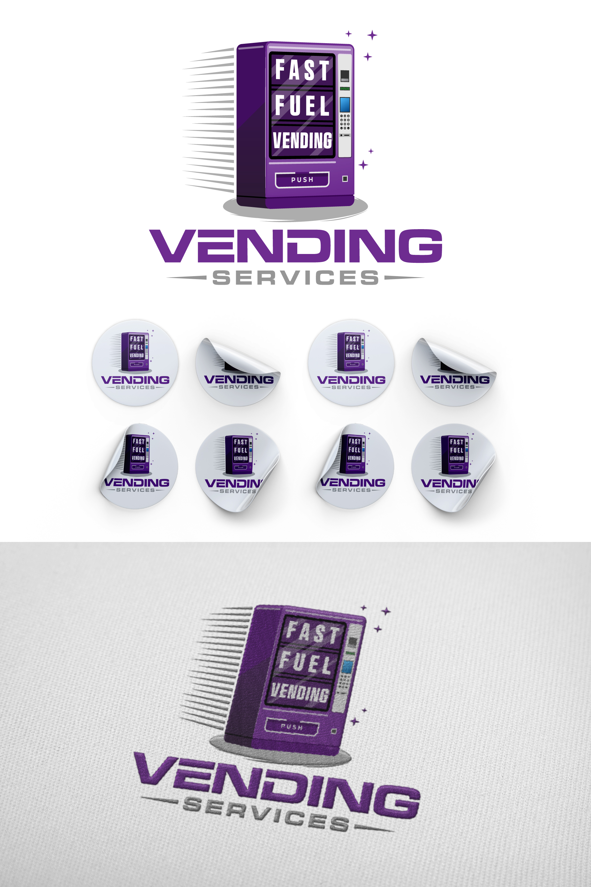Logo Design by Anderwork for Fast Fuel Vending LLC | Design #32675147