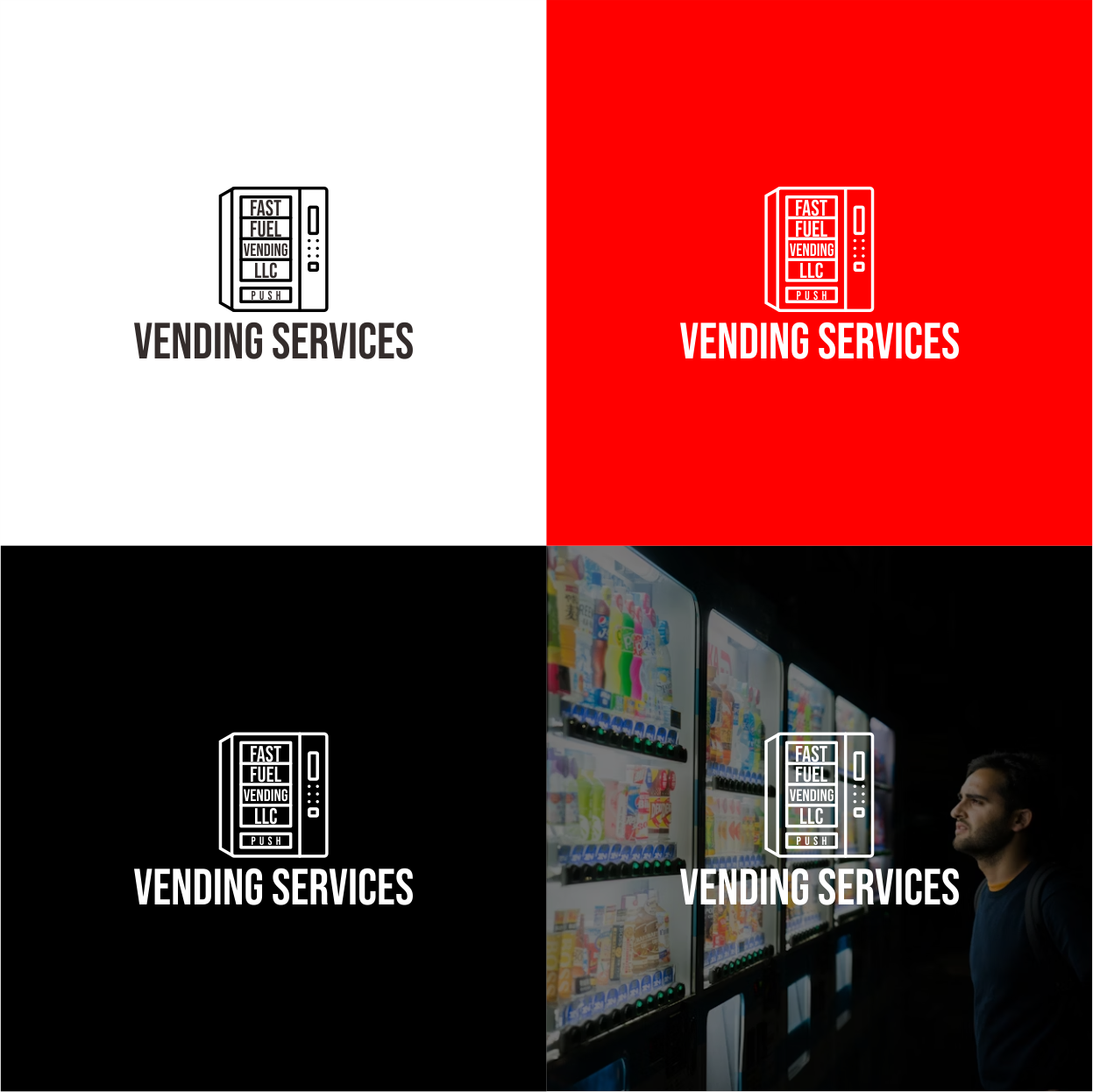 Logo Design by Kusuma Studio for Fast Fuel Vending LLC | Design #32660183