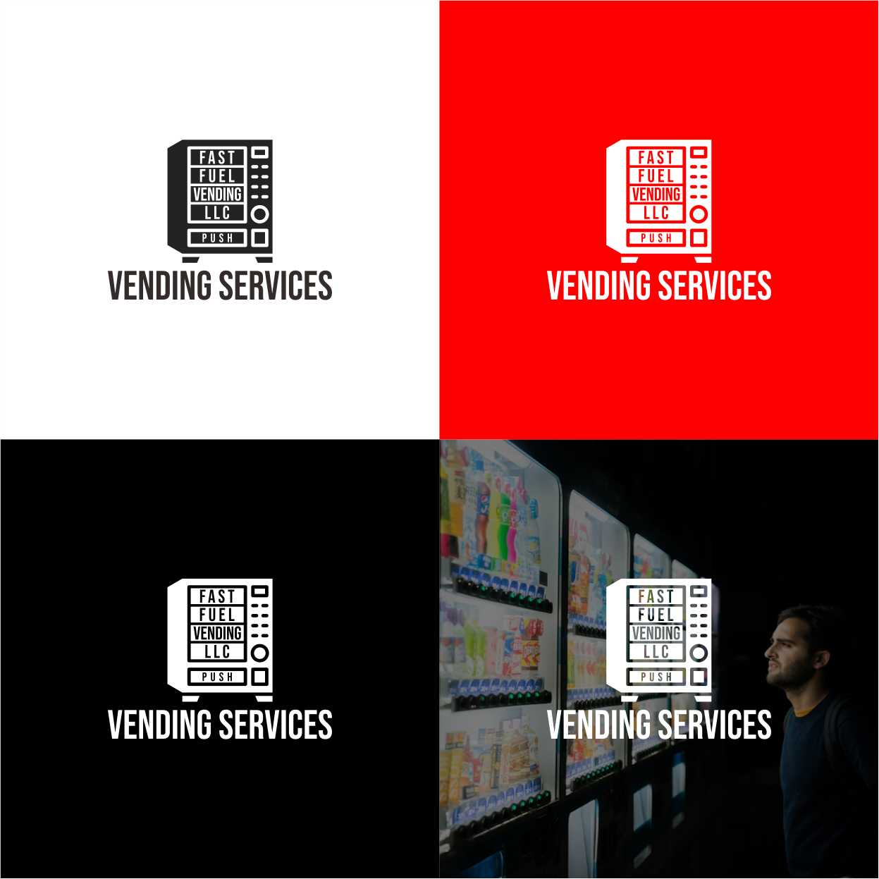 Logo Design by Kusuma Studio for Fast Fuel Vending LLC | Design #32660231