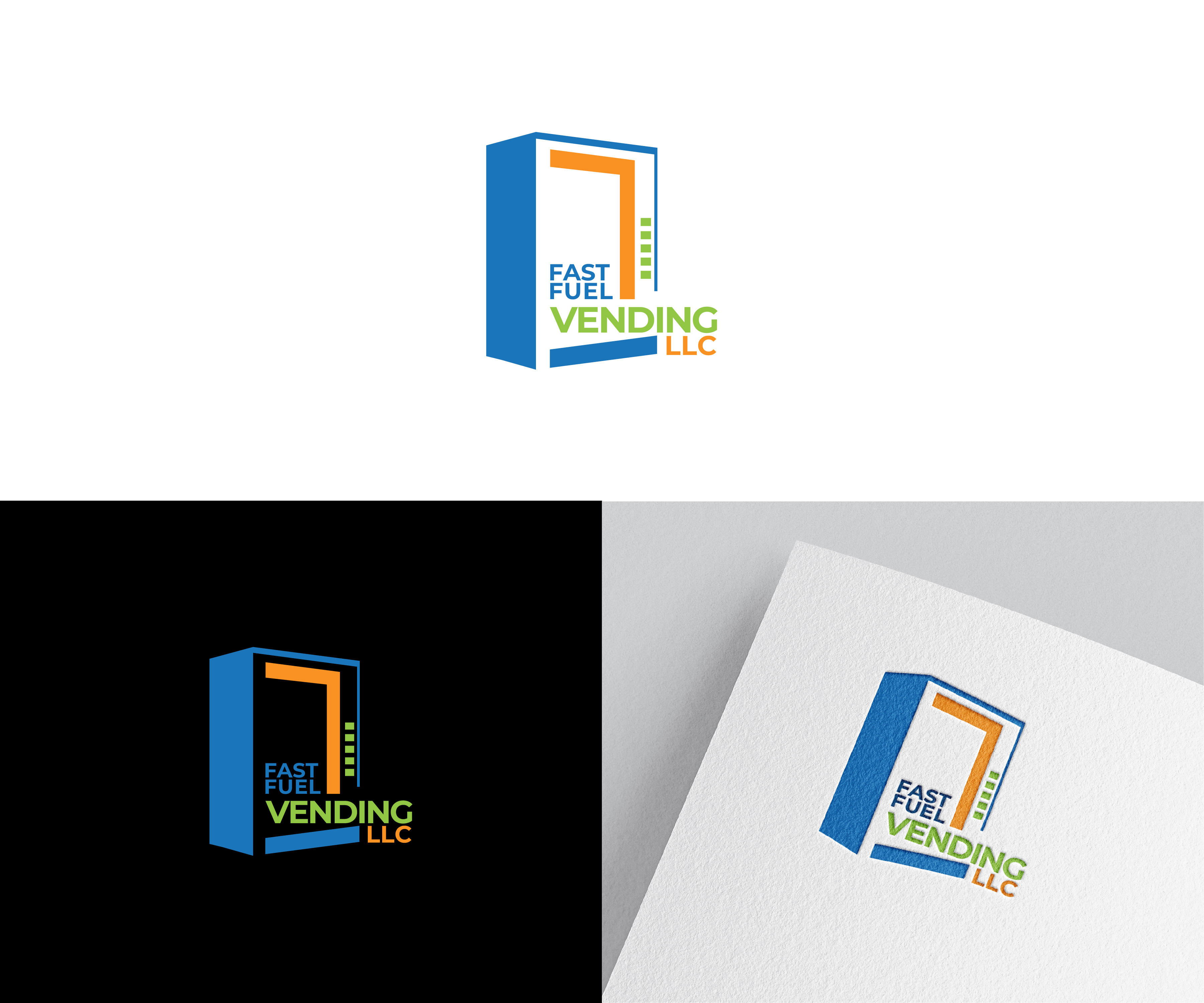Logo Design by Emjey Design for Fast Fuel Vending LLC | Design #32664159