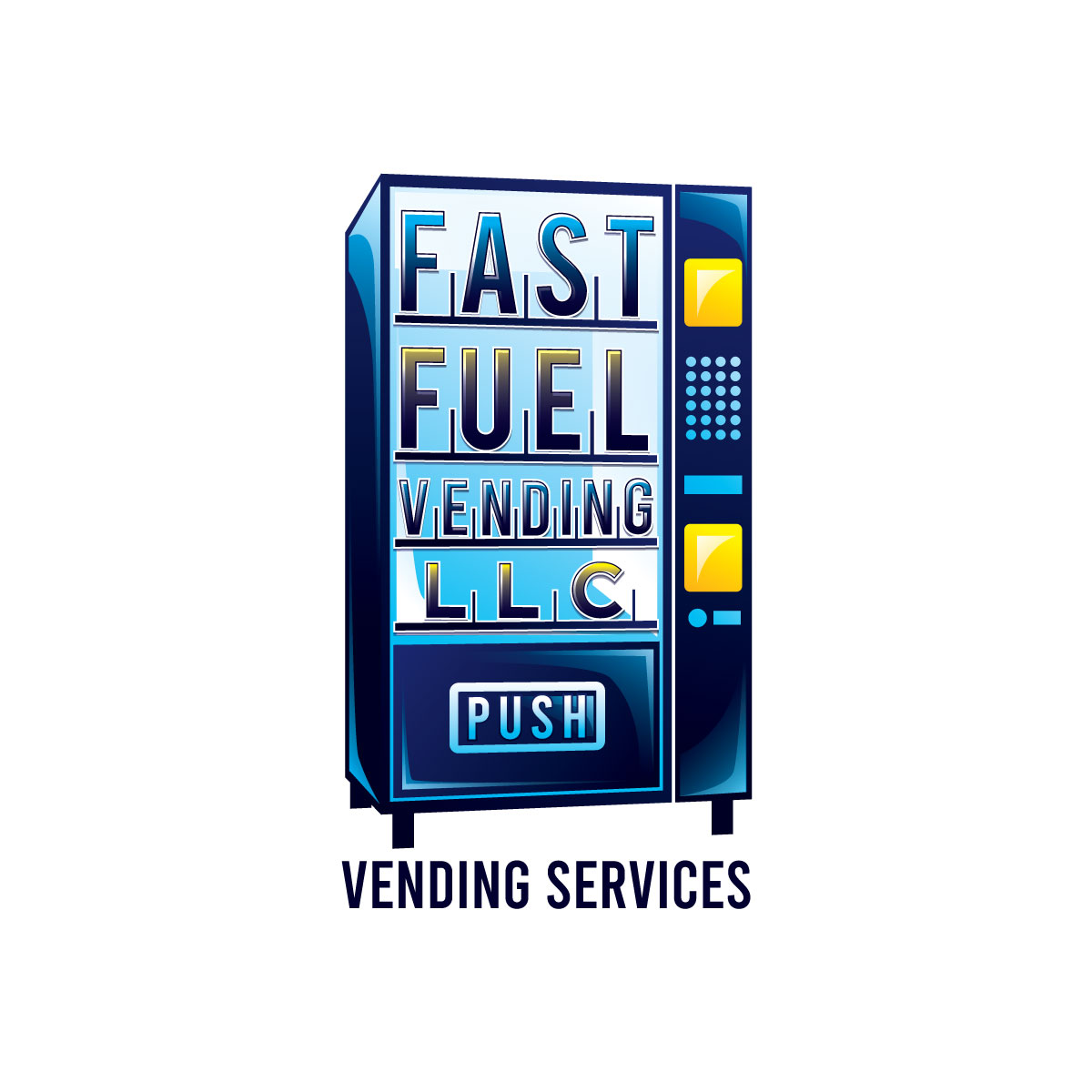 Logo Design by prodesigns99 for Fast Fuel Vending LLC | Design #32665200
