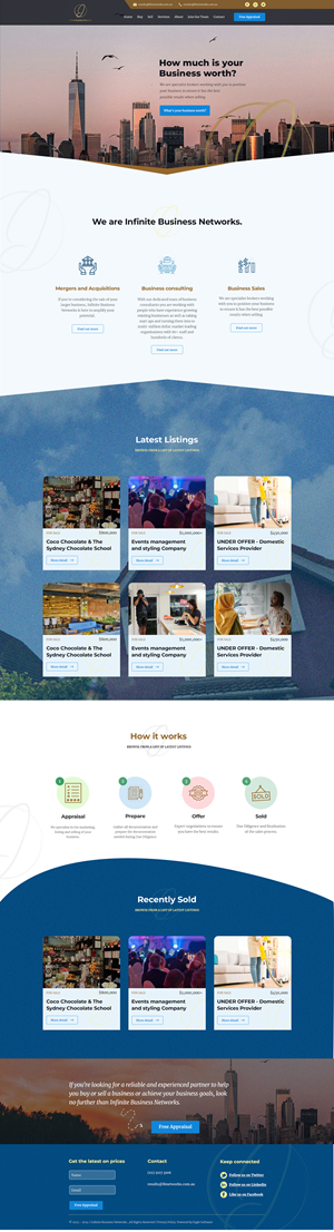 Diseño Web por Faizan Qadir para este proyecto | Diseño: #32664756