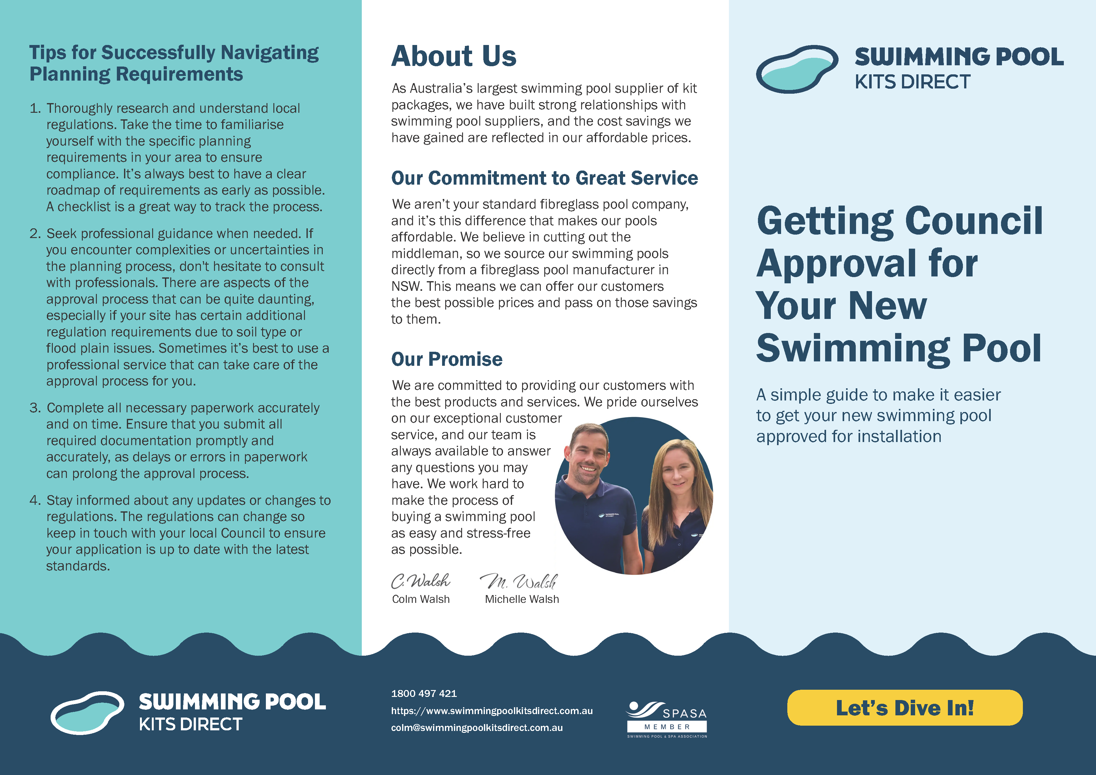 Graphic Design by KVA Designs for Swimming Pool Kits Direct | Design #32685649