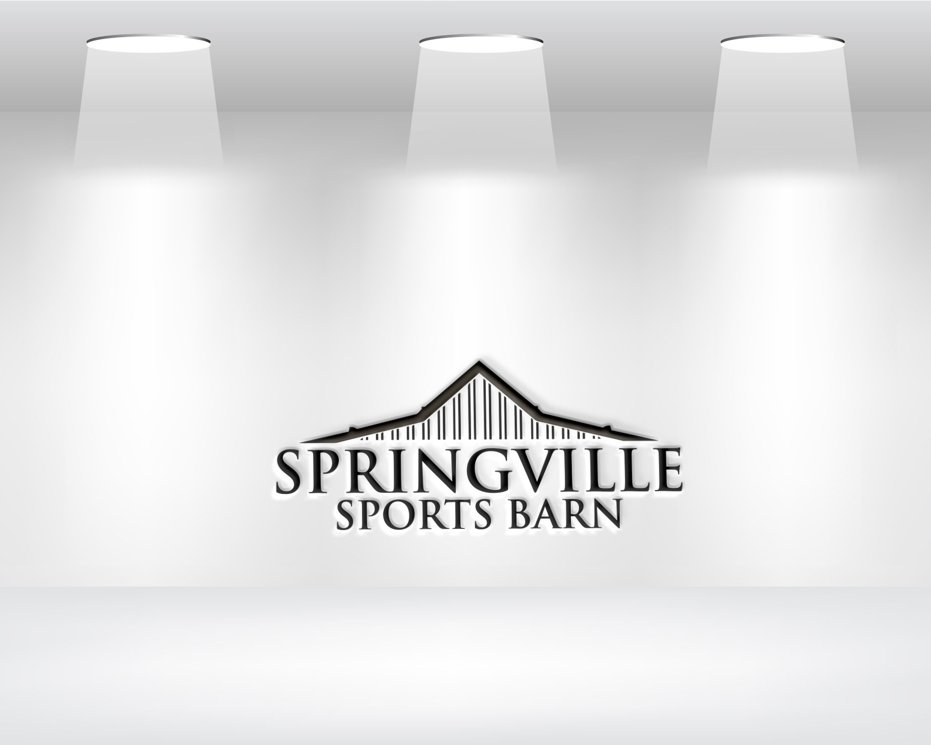 Logo Design by Daniel Khan for Springville Sports Barn | Design #32662731