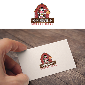Logo Design by RA-bica for Springville Sports Barn | Design: #32674511