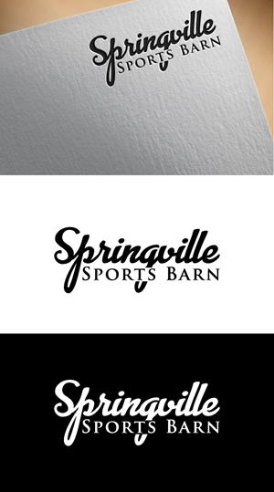 Logo Design by SoltBee for Springville Sports Barn | Design: #32665741