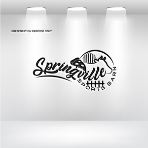 Logo Design by graphics^master for Springville Sports Barn | Design: #32662288