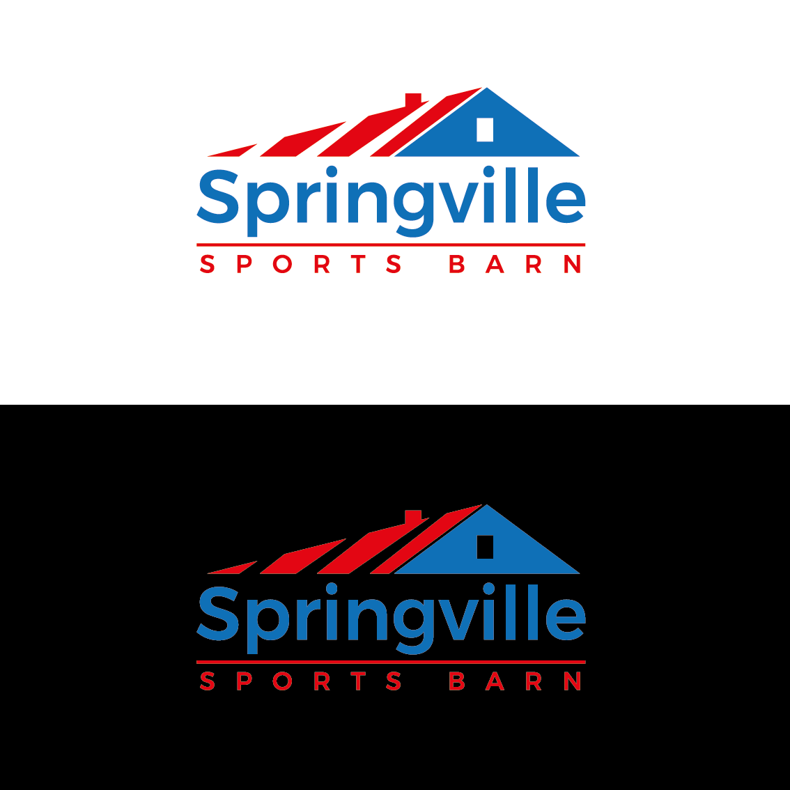 Logo Design by COR for Springville Sports Barn | Design #32673228