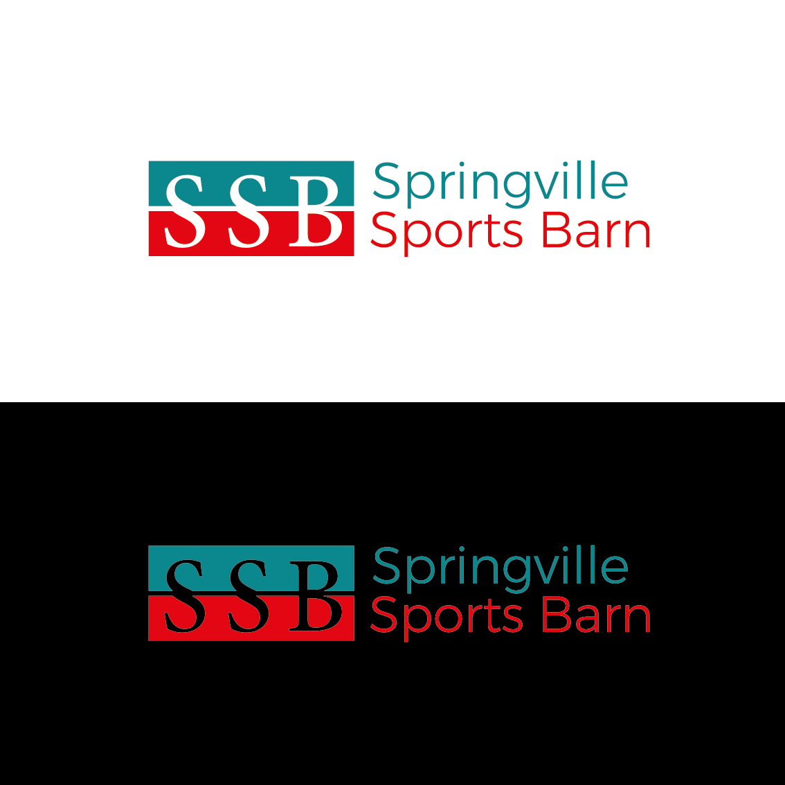 Logo Design by COR for Springville Sports Barn | Design #32674623