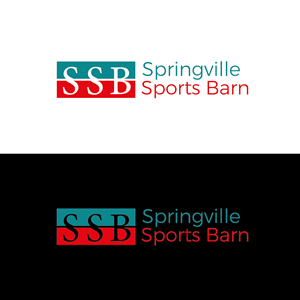 Logo Design by COR for Springville Sports Barn | Design: #32674623