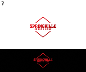 Logo Design by poisonvectors for Springville Sports Barn | Design: #32664189