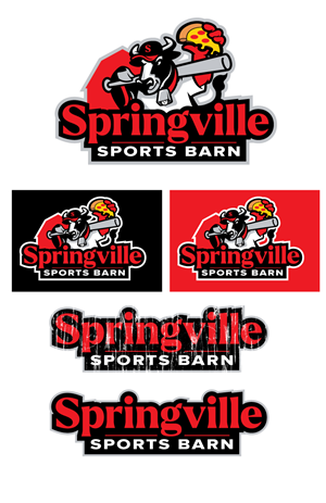 Logo Design by Mike Carroll for Springville Sports Barn | Design: #32665997