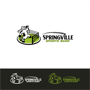 Logo Design by Arham Hidayat for Springville Sports Barn | Design: #32689730