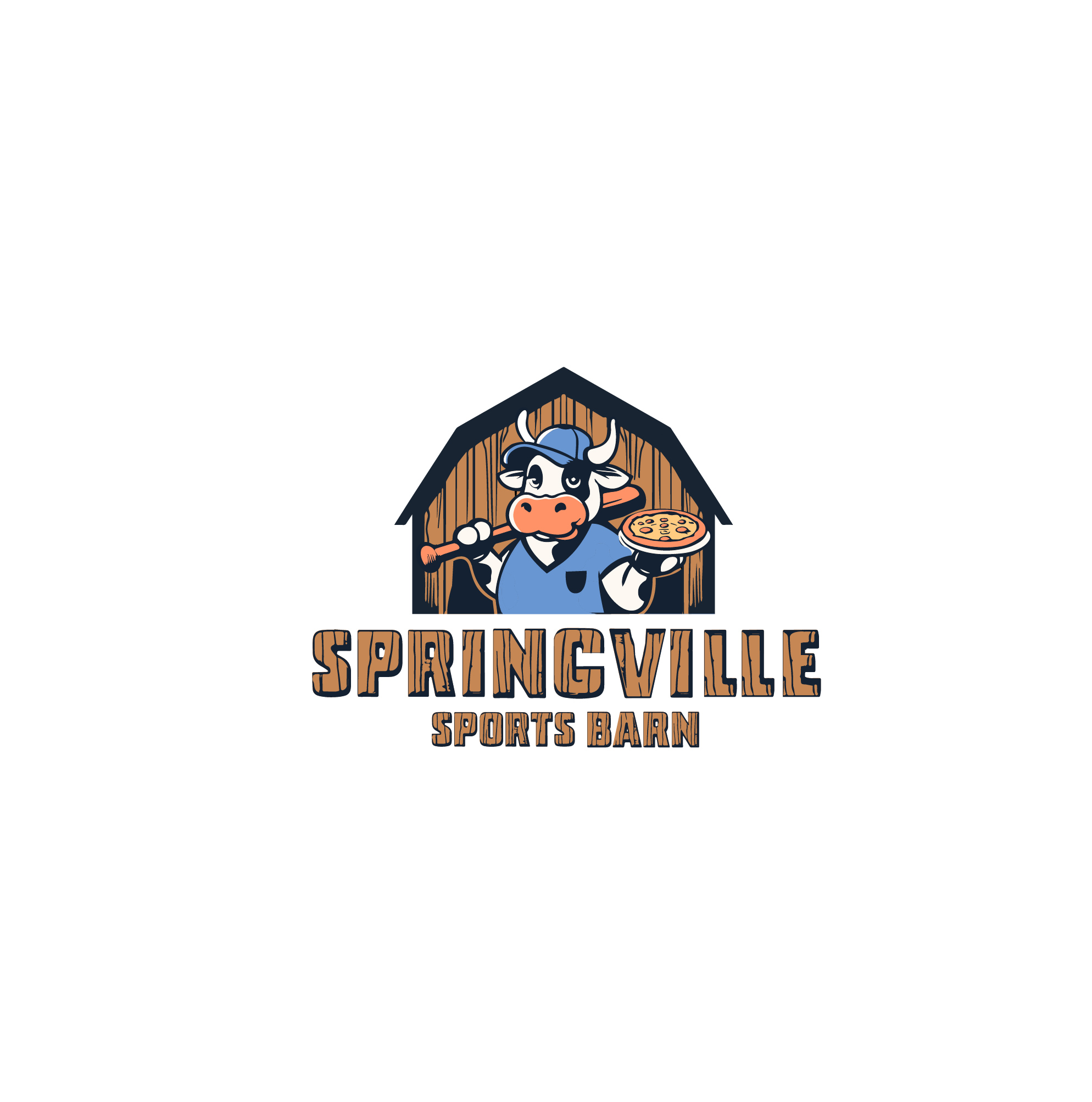 Logo Design by Ak4li™ for Springville Sports Barn | Design #32666881