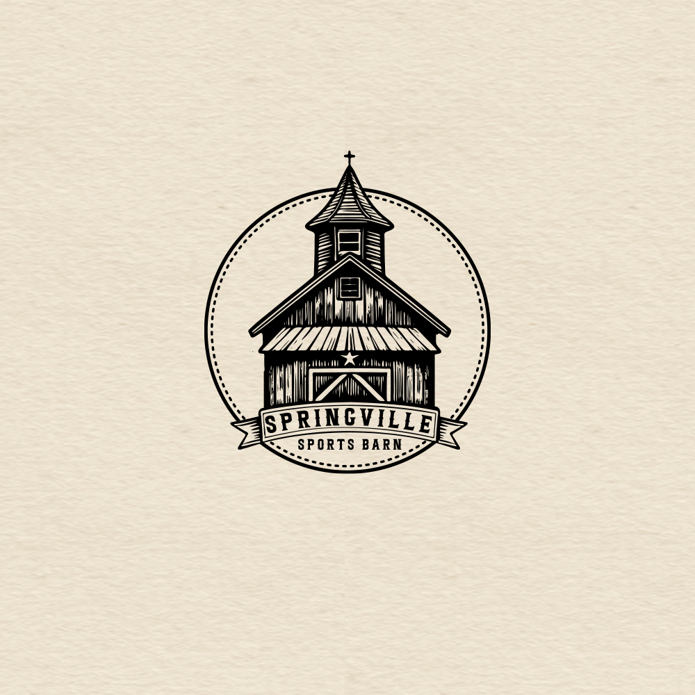 Logo Design by Solarex Corporation for Springville Sports Barn | Design #32684523