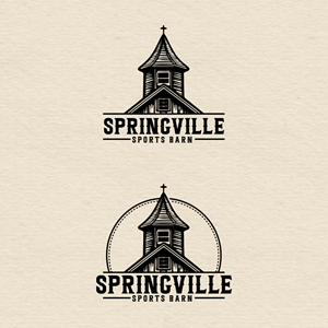 Logo Design by Solarex Corporation for Springville Sports Barn | Design: #32684544