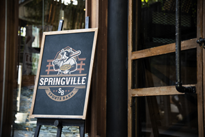 Logo Design by Obi.K for Springville Sports Barn | Design: #32701365