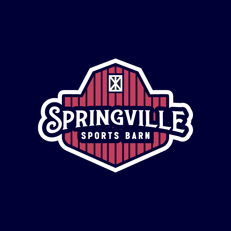 Logo Design by Kayla. for Springville Sports Barn | Design #32661608
