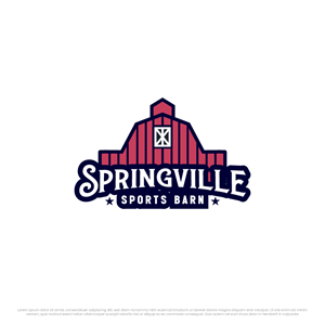 Logo Design by Kayla. for Springville Sports Barn | Design: #32666059
