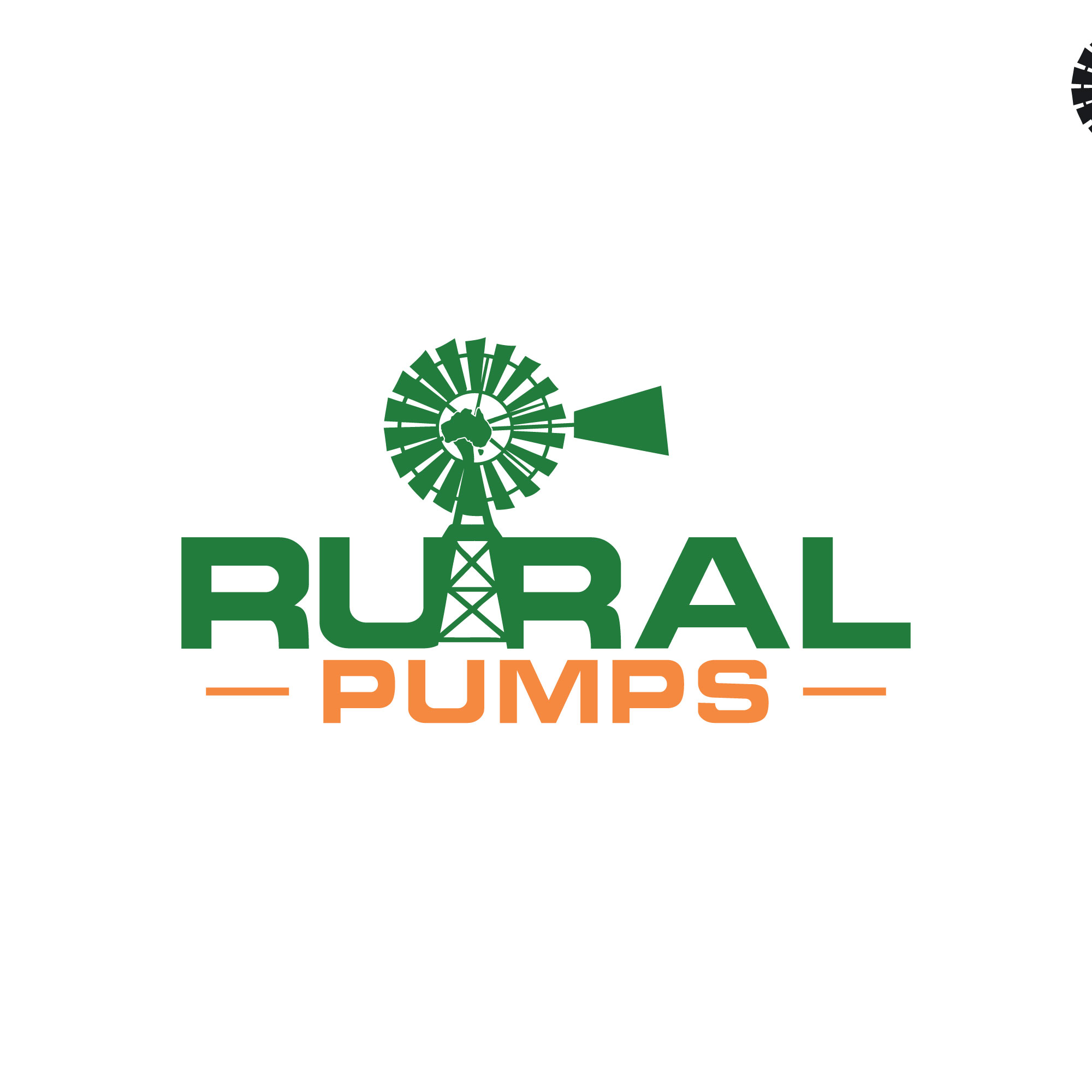 Bold, Professional, online retail of water pumps Logo Design for Rural