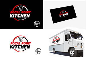 Logo Design by Borun for focal point KITCHENS | Design: #3124071