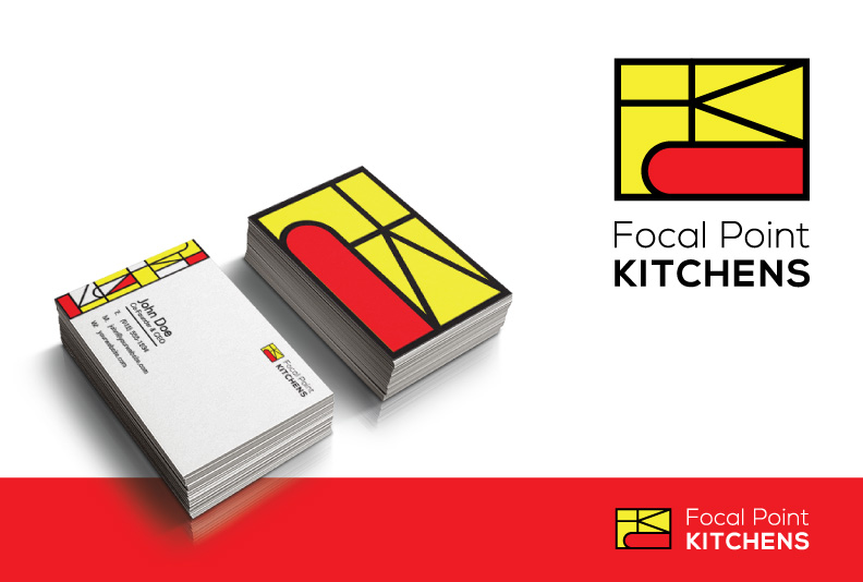 Logo-Design von DigitalOne für focal point KITCHENS | Design #3130619