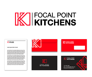 Design de Logo par GenArt pour focal point KITCHENS | Design : #3127839