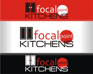 Logo Design by Gito Kahana for focal point KITCHENS | Design: #3119414